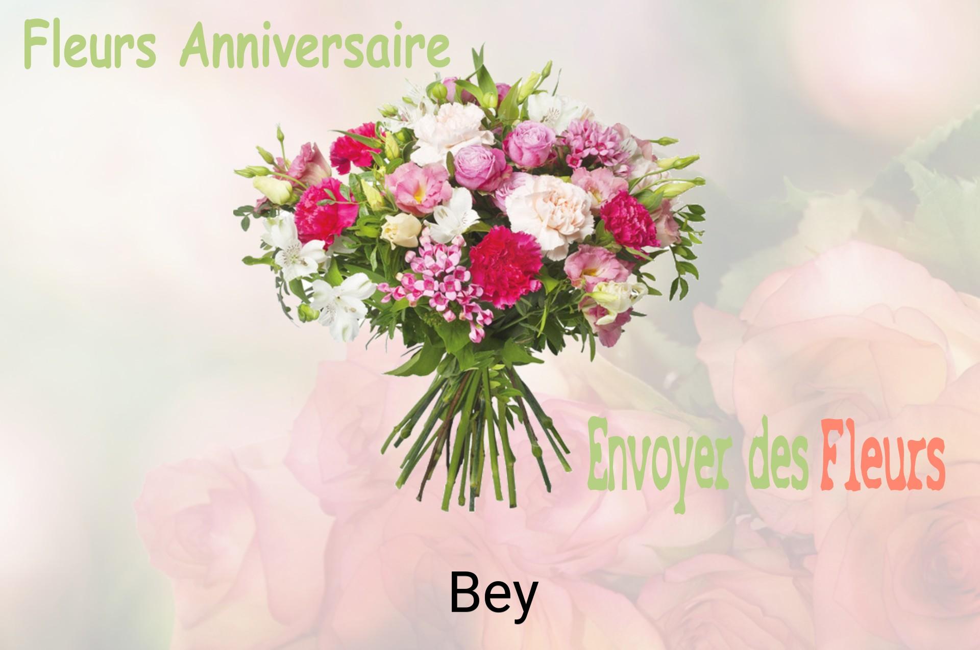 Bouquet de fleurs d’anniversaire livré à Bey