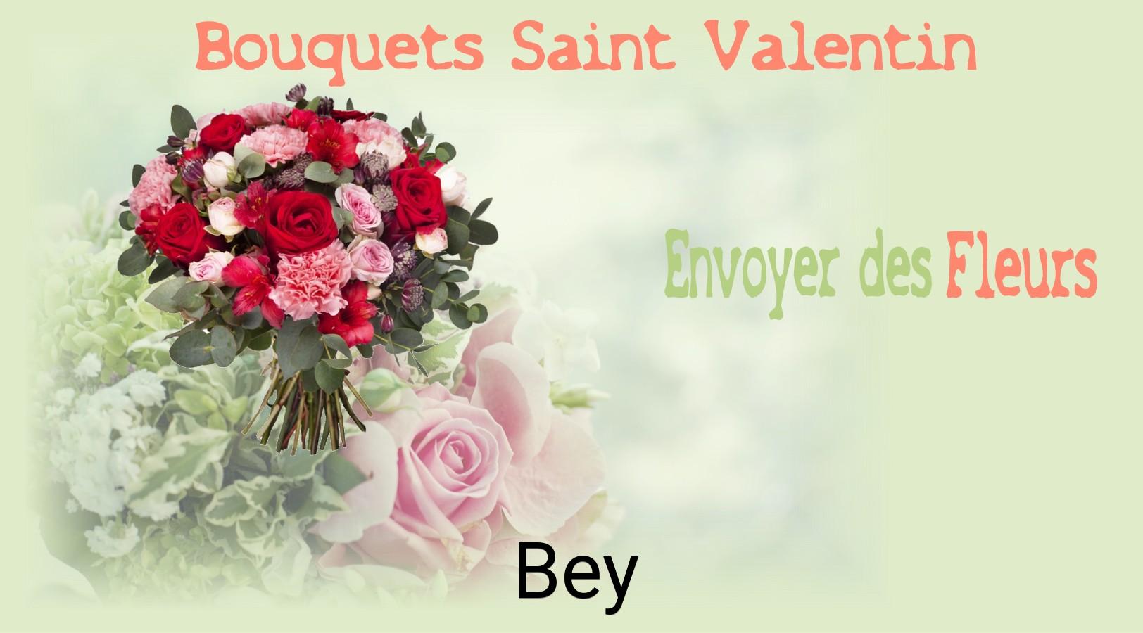 Roses de Saint-Valentin livrées à Bey